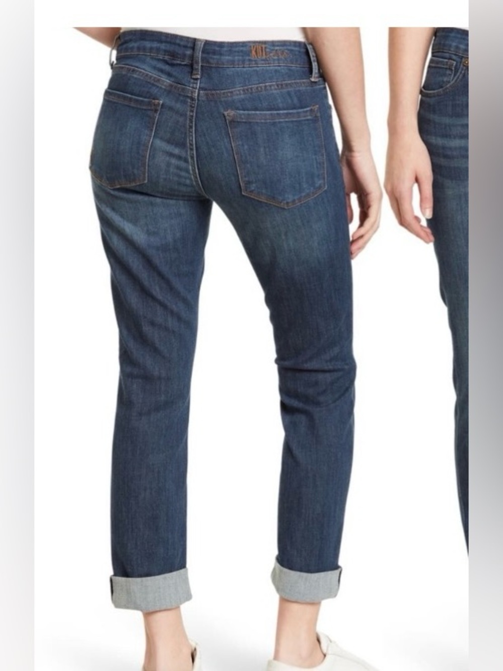 Kut from the Kloth Dark Indigo Cropped Slim Jeans